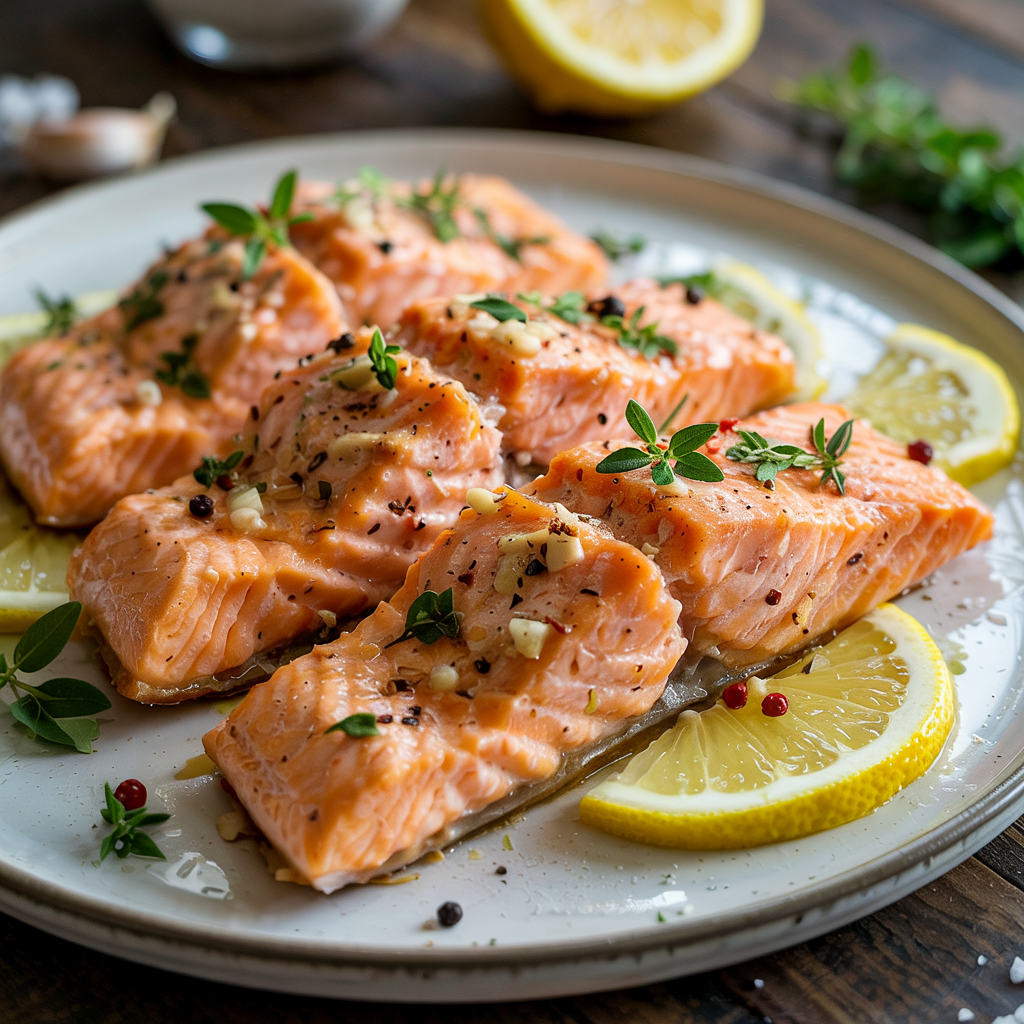 Lemon Herb Grilled Salmon