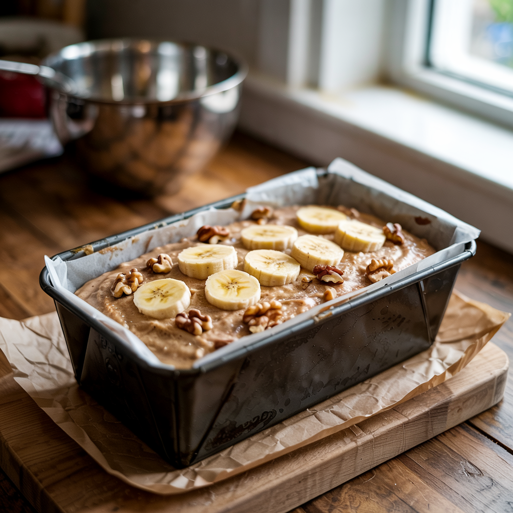 Vegan Banana Bread step 4